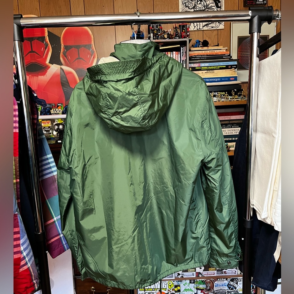 Polo Ralph Lauren Green windbreaker styled jacket in Medium! - Picture 4 of 4
